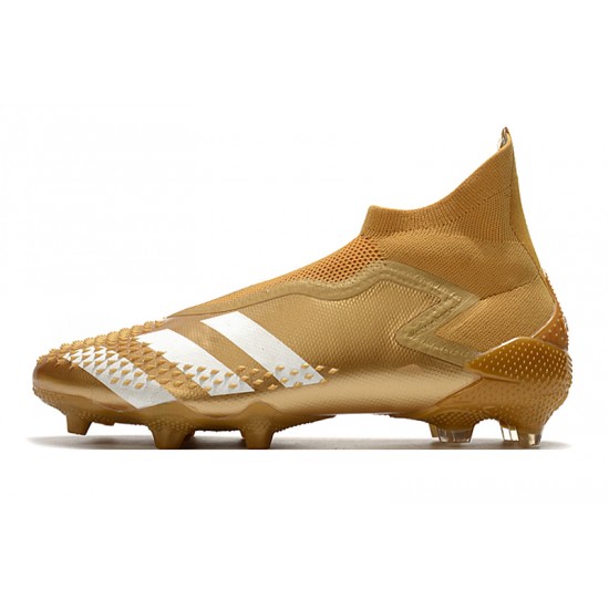 Adidas Predator Mutator 20+ FG Gold White 39-45