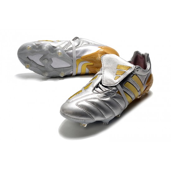 Adidas Predator Mutator 20+ FG Silver Gold 39-45