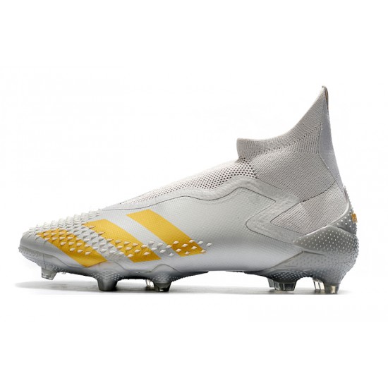 Adidas Predator Mutator 20+ FG Silver Grey Gold 39-45