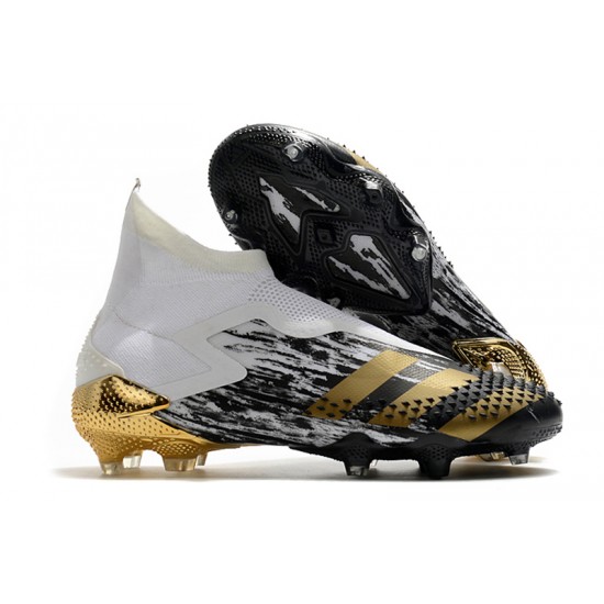 Adidas Predator Mutator 20+ FG White Black Gold 39-45