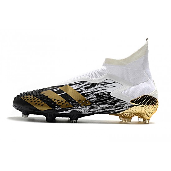 Adidas Predator Mutator 20+ FG White Black Gold 39-45