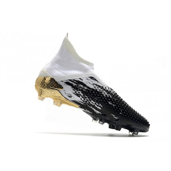 Adidas Predator Mutator 20+ FG White Black Gold 39-45