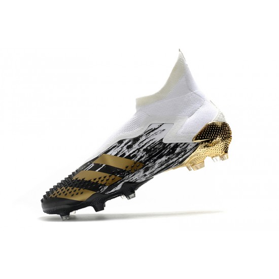 Adidas Predator Mutator 20+ FG White Black Gold 39-45