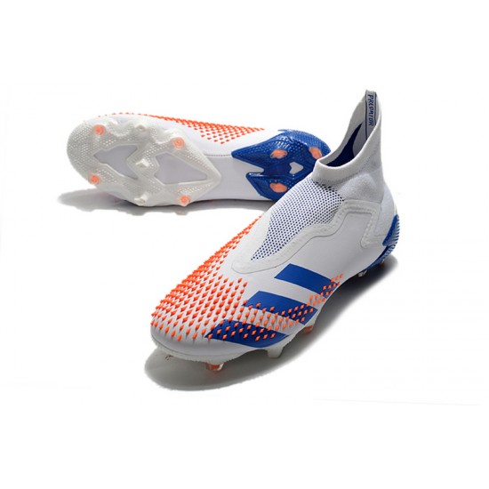 Adidas Predator Mutator 20+ FG White Blue Orange 39-45