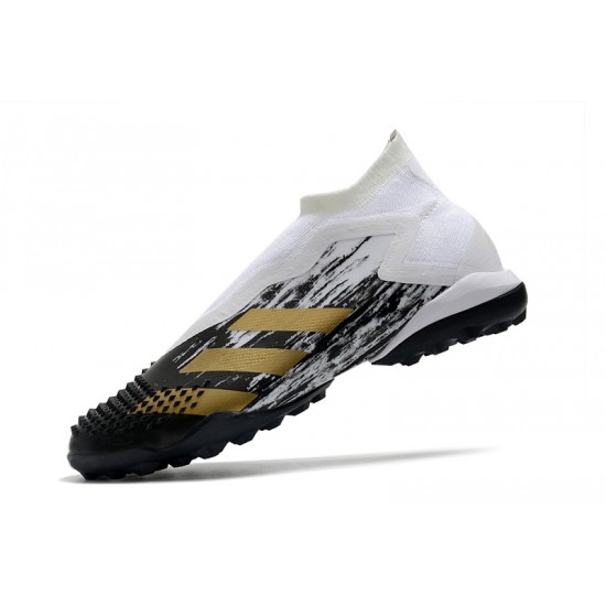 Adidas Predator Mutator 20+ TF White Black Gold 39-45