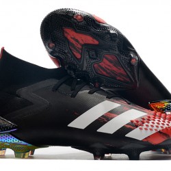 Adidas Predator Mutator 20.1 FG Black Red Silver 39-45