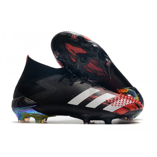 Adidas Predator Mutator 20.1 FG Black Red Silver 39-45