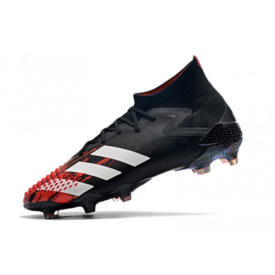 Adidas Predator Mutator 20.1 FG Black Red Silver 39-45