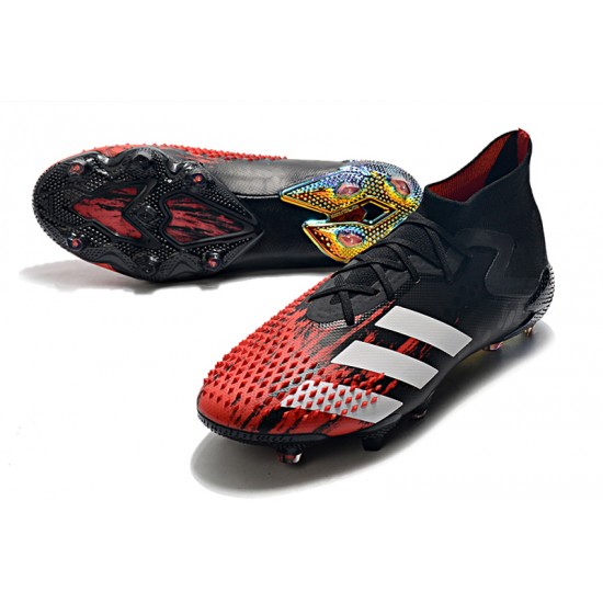 Adidas Predator Mutator 20.1 FG Black Red Silver 39-45