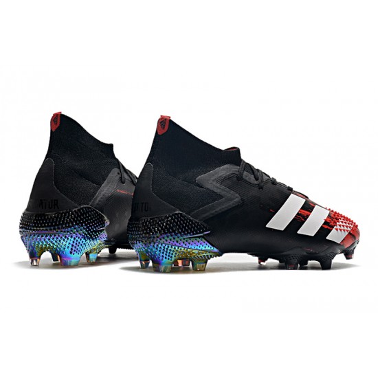 Adidas Predator Mutator 20.1 FG Black Red Silver 39-45