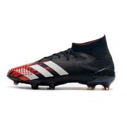 Adidas Predator Mutator 20.1 FG Black Red Silver 39-45