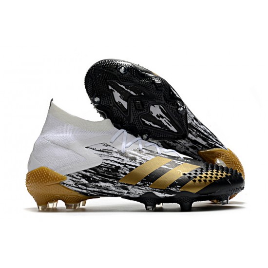 Adidas Predator Mutator 20.1 FG White Black Gold 39-45