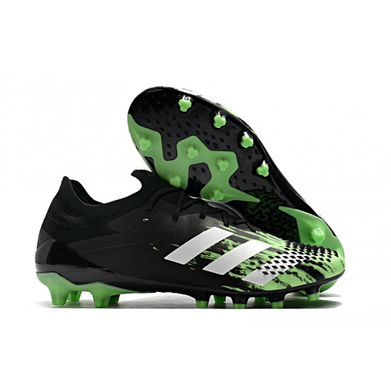 Adidas Predator Mutator 20.1 Low AG Black Green Silver 39-45