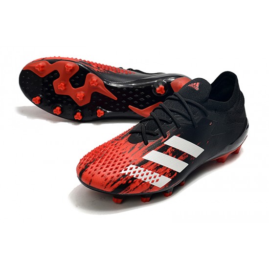 Adidas Predator Mutator 20.1 Low AG Black Red White 39-45