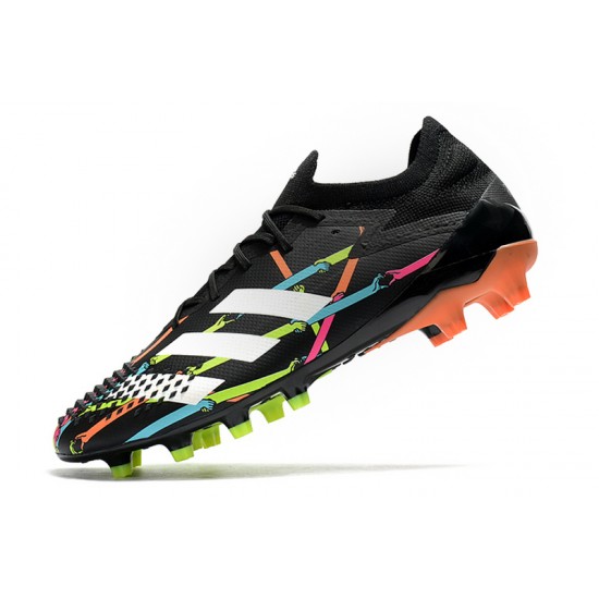 Adidas Predator Mutator 20.1 Low AG Black Silver Green 39-45