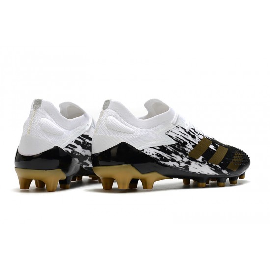 Adidas Predator Mutator 20.1 Low AG Black White Gold 39-45