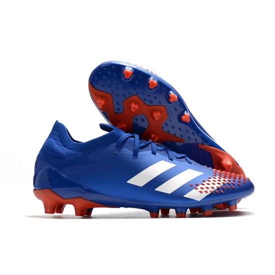 Adidas Predator Mutator 20.1 Low AG Blue Red Silver 39-45