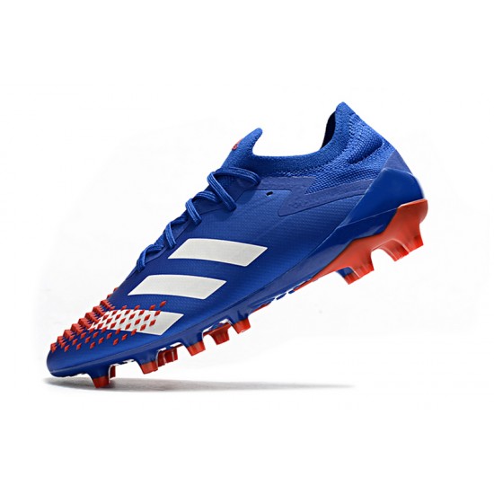 Adidas Predator Mutator 20.1 Low AG Blue Red Silver 39-45