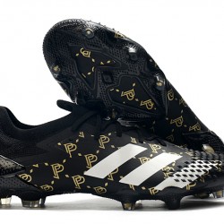 Adidas Predator Mutator 20.1 Low FG Black Gold Silver 39-45