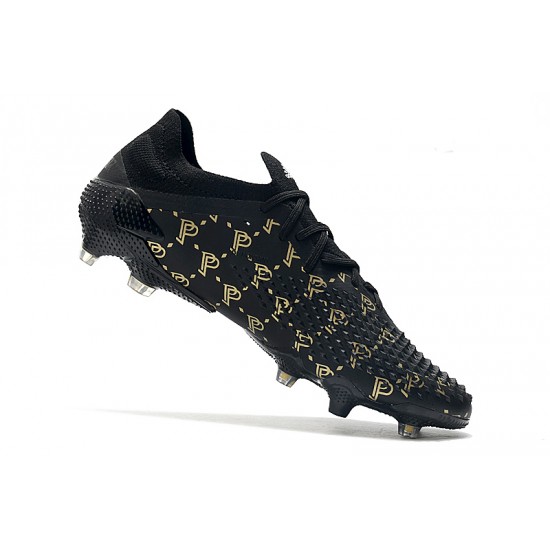 Adidas Predator Mutator 20.1 Low FG Black Gold Silver 39-45