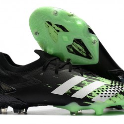 Adidas Predator Mutator 20.1 Low FG Black Green Silver 39-45