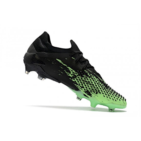 Adidas Predator Mutator 20.1 Low FG Black Green Silver 39-45