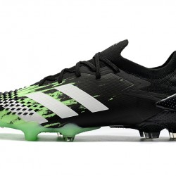 Adidas Predator Mutator 20.1 Low FG Black Green Silver 39-45