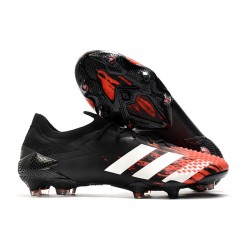 Adidas Predator Mutator 20.1 Low FG Black Red Silver 39-45