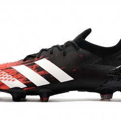 Adidas Predator Mutator 20.1 Low FG Black Red Silver 39-45