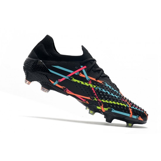 Adidas Predator Mutator 20.1 Low FG Black Silver Blue 39-45