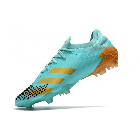 Adidas Predator Mutator 20.1 Low FG Blue Gold Black 39-45