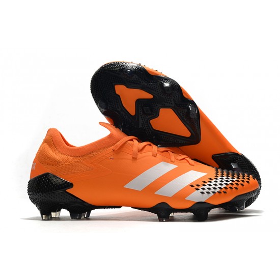 Adidas Predator Mutator 20.1 Low FG Orange Black Silver 39-45