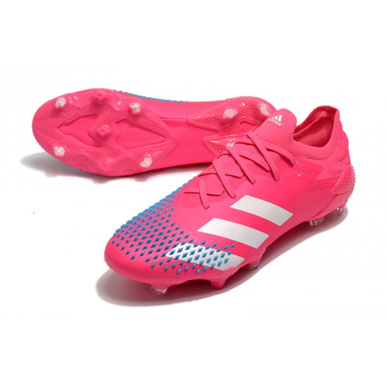 Adidas Predator Mutator 20.1 Low FG Pink Blue Silver 39-45