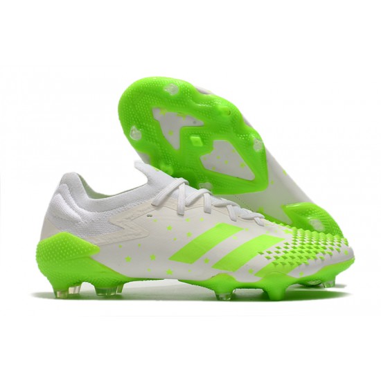 Adidas Predator Mutator 20.1 Low FG White Green 39-45