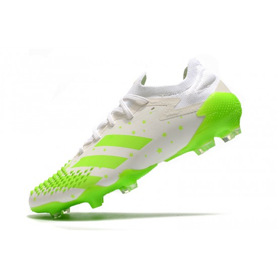 Adidas Predator Mutator 20.1 Low FG White Green 39-45