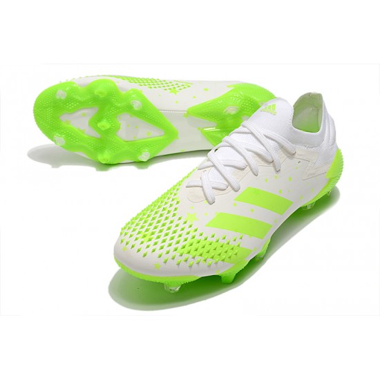 Adidas Predator Mutator 20.1 Low FG White Green 39-45