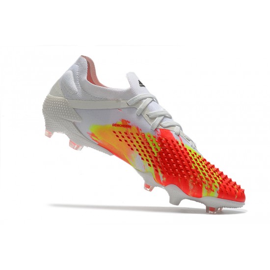 Adidas Predator Mutator 20.1 Low FG White Red Black 39-45