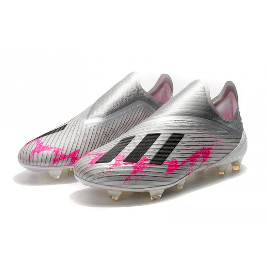 Adidas X 19+ FG Silver Pink Black 39-45