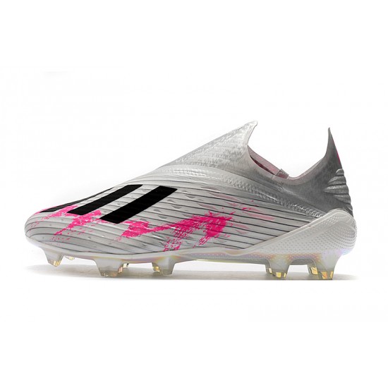 Adidas X 19+ FG Silver Pink Black 39-45