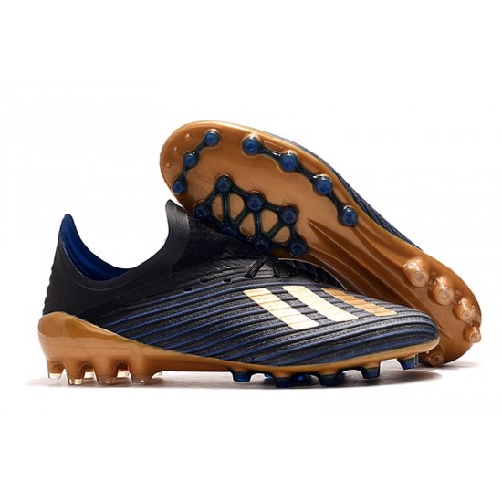 Adidas X 19.1 AG Blue Black Gold 39-45