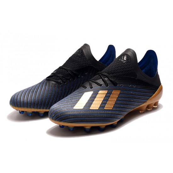 Adidas X 19.1 AG Blue Black Gold 39-45