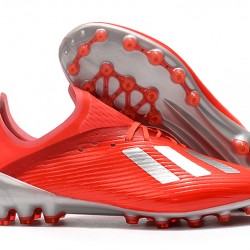 Adidas X 19.1 AG Red Silver 39-45