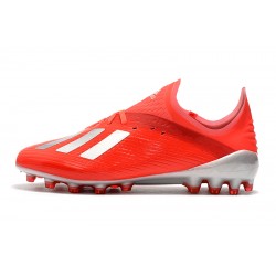 Adidas X 19.1 AG Red Silver 39-45