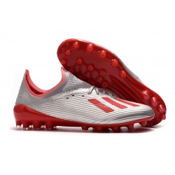 Adidas X 19.1 AG Silver Red 39-45