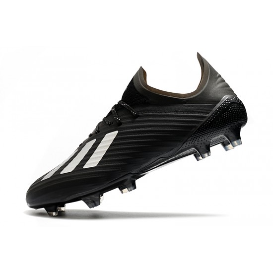 Adidas X 19.1 FG Black White 39-45