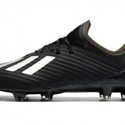 Adidas X 19.1 FG Black White 39-45