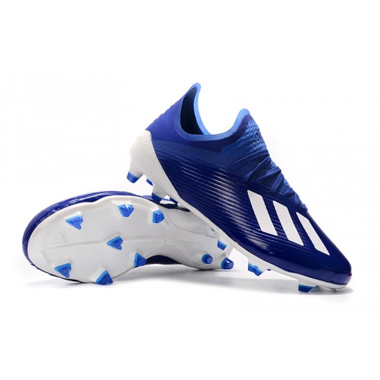 Adidas X 19.1 FG Blue Silver 39-45