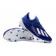 Adidas X 19.1 FG Blue Silver 39-45