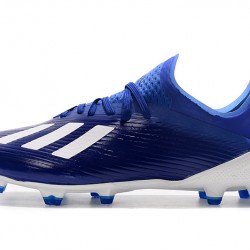 Adidas X 19.1 FG Blue Silver 39-45