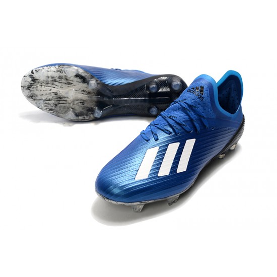 Adidas X 19.1 FG Blue White 39-45